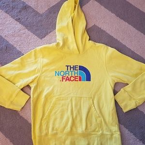 North face girls sweatshirt. 14/16 Yellow